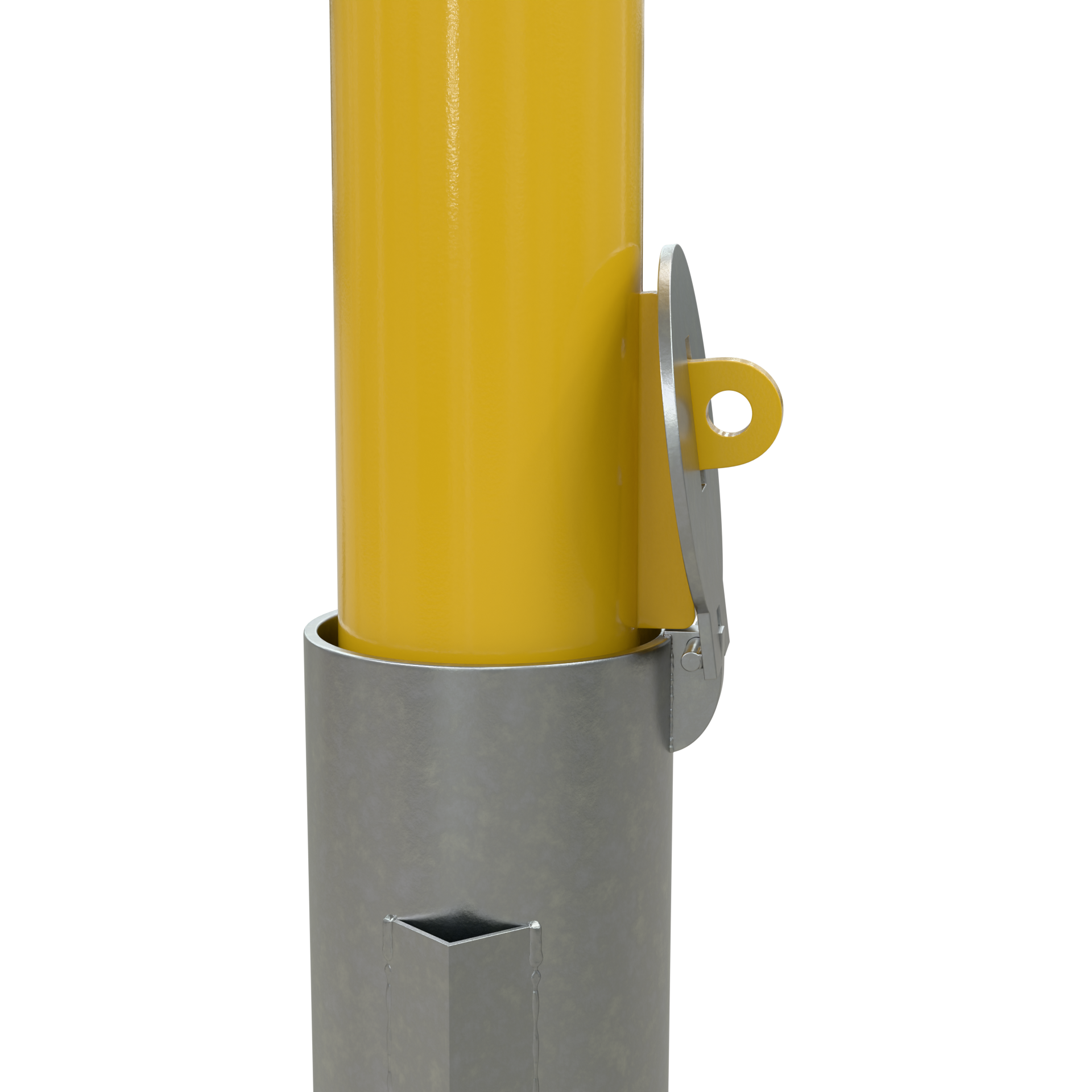 Bollard - Padlock Removable