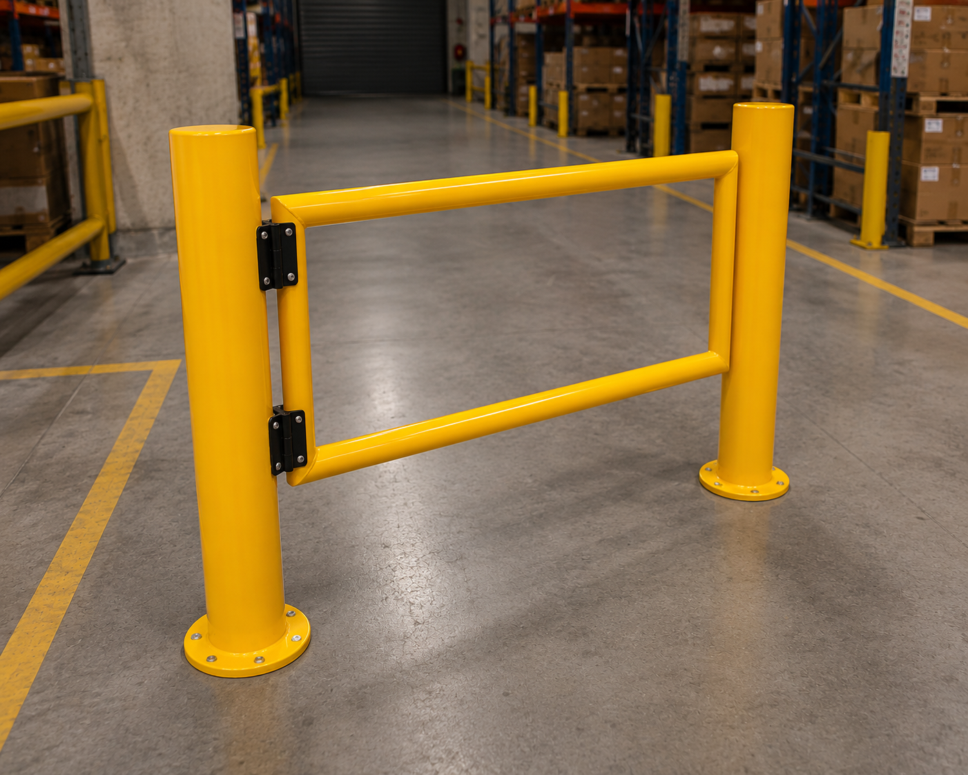 Safety Gate - Single with Two Posts  985mm x 500mm