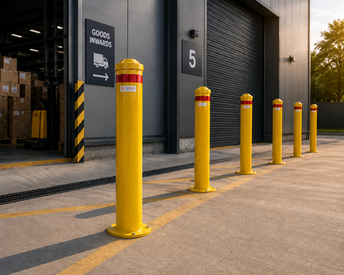 Bollard - Surface Mount Galvanised & Powder-Coated