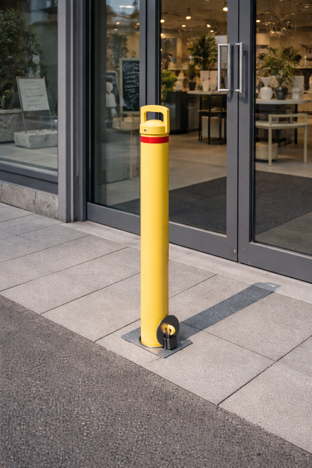 Bollard - Padlock Removable