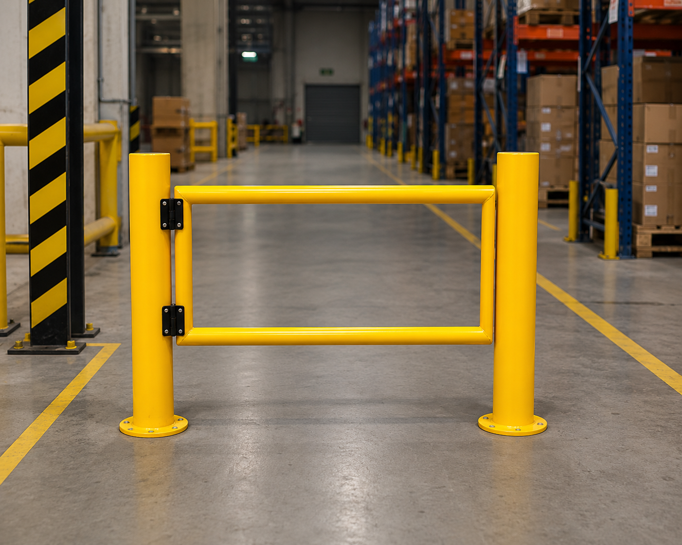 Safety Gate - Single with Two Posts  985mm x 500mm