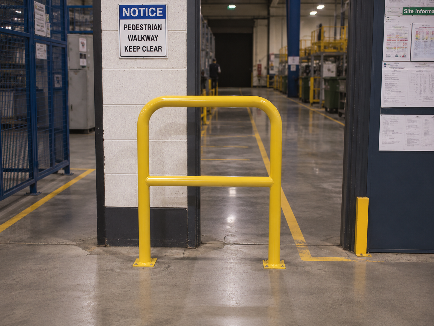 Warehouse Barrier Protectors - 1000mm