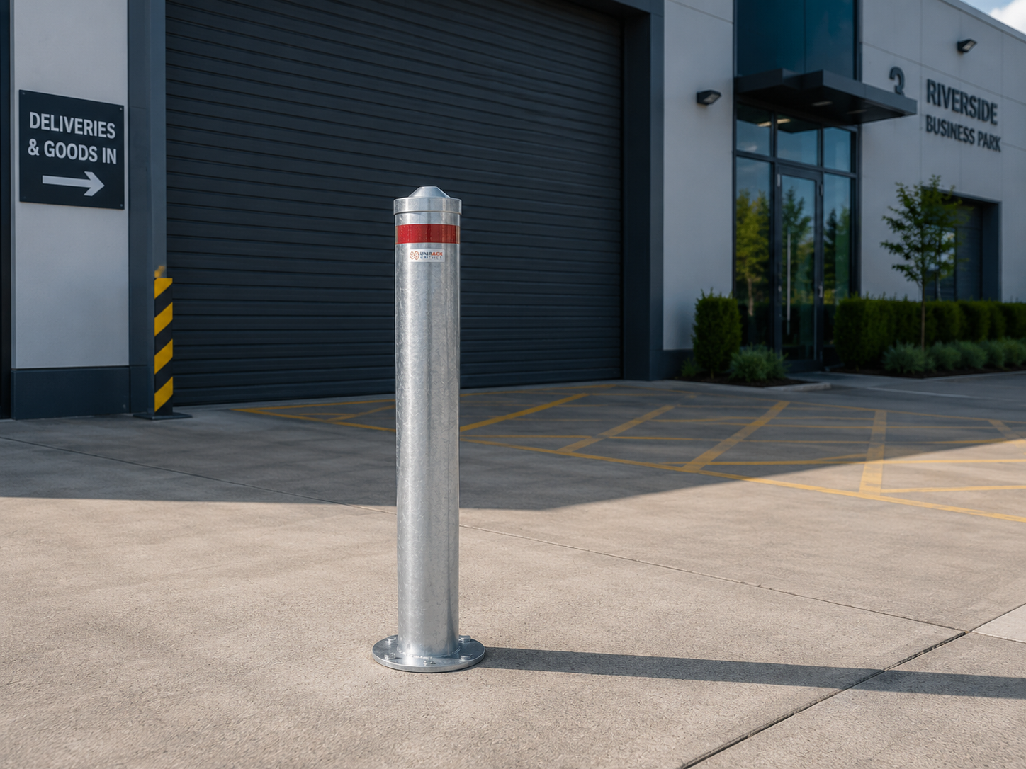 Bollard - Surface Mount Galvanised