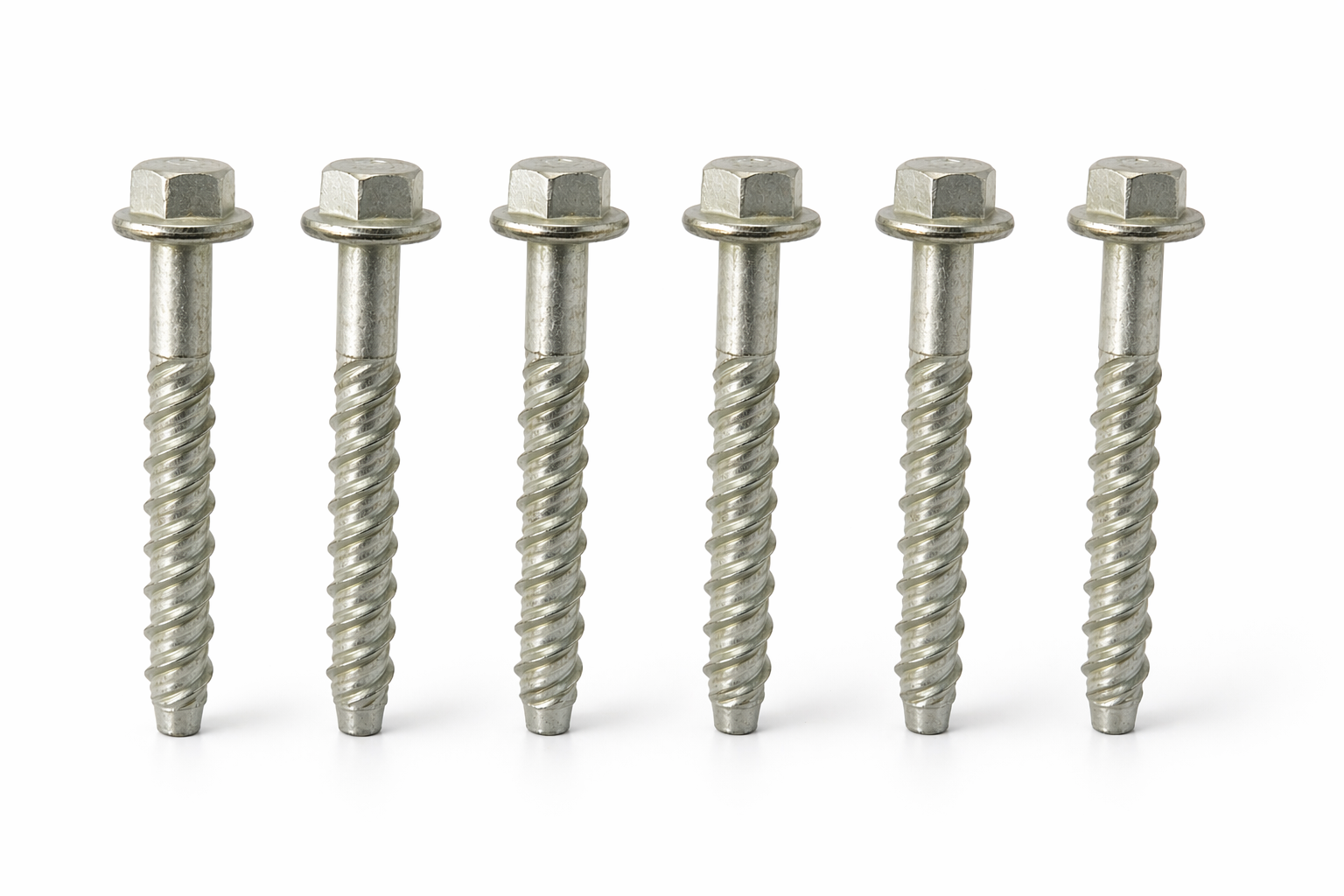 Fixing Kit - 6 x M14 Heavy Duty Galvanised  Screw Anchors 100MM
